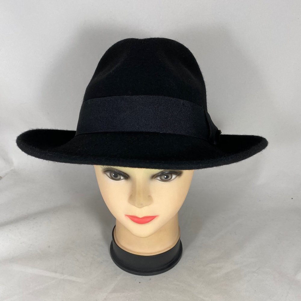 Scala Four Season Classico Crushable Pinch Front Fedora Hat - Picture 5 of 9